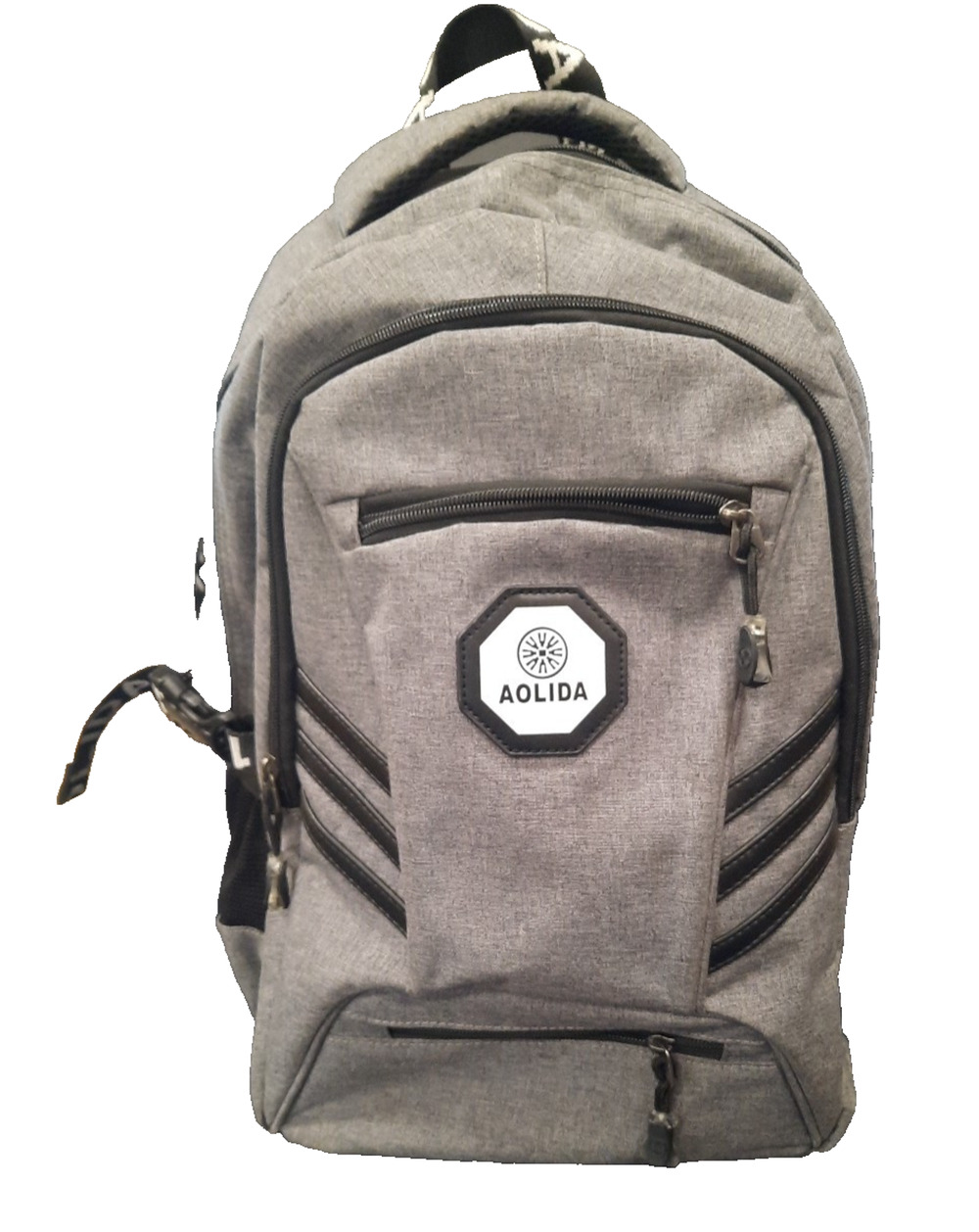 Aolida 1975 Limited Edition Backpack 18” Gray Black Lots of compartments